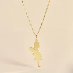 Outlet Histoire d'Or Pendentif Estrellita Ange Or Jaune