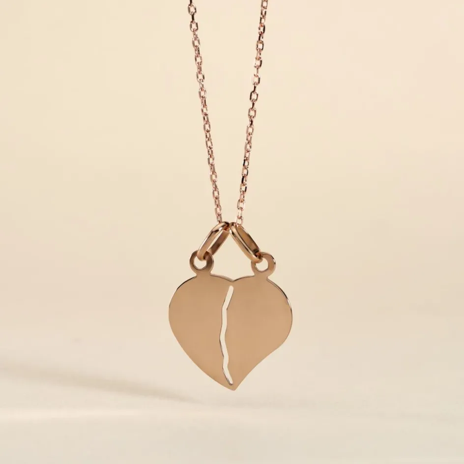 Histoire d'Or Pendentif Eudocie or rose