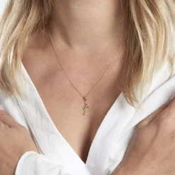 Discount Histoire d'Or Pendentif Gabinia Danseuse Or Jaune