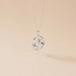 Sale Histoire d'Or Pendentif Godolieba Or Blanc Topaze or blanc topaze bleu london