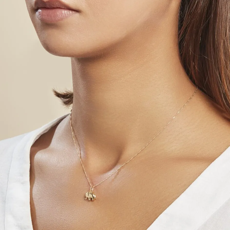 Sale Histoire d'Or Pendentif Haiza Elephant Or Jaune