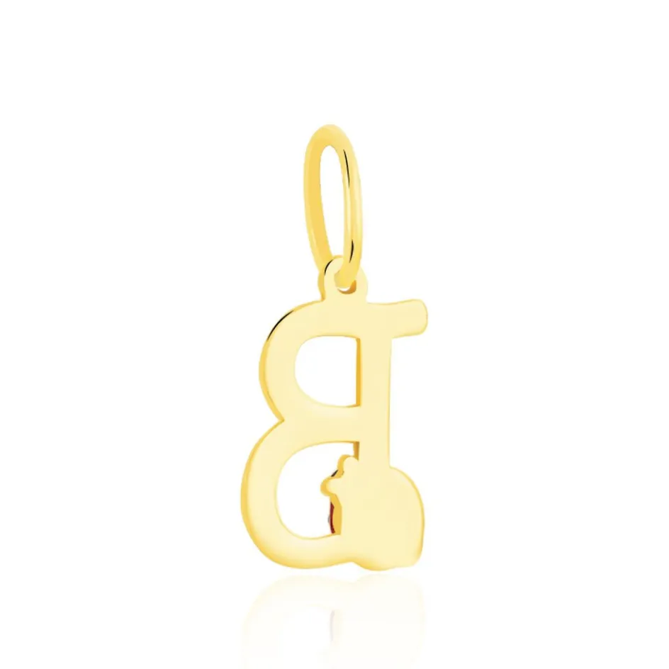 Sale Histoire d'Or Pendentif Helidie Coccinelle Lettre Or Jaune