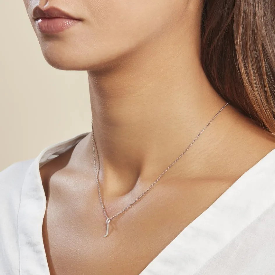 Best Histoire d'Or Pendentif Ionia Lettre or blanc