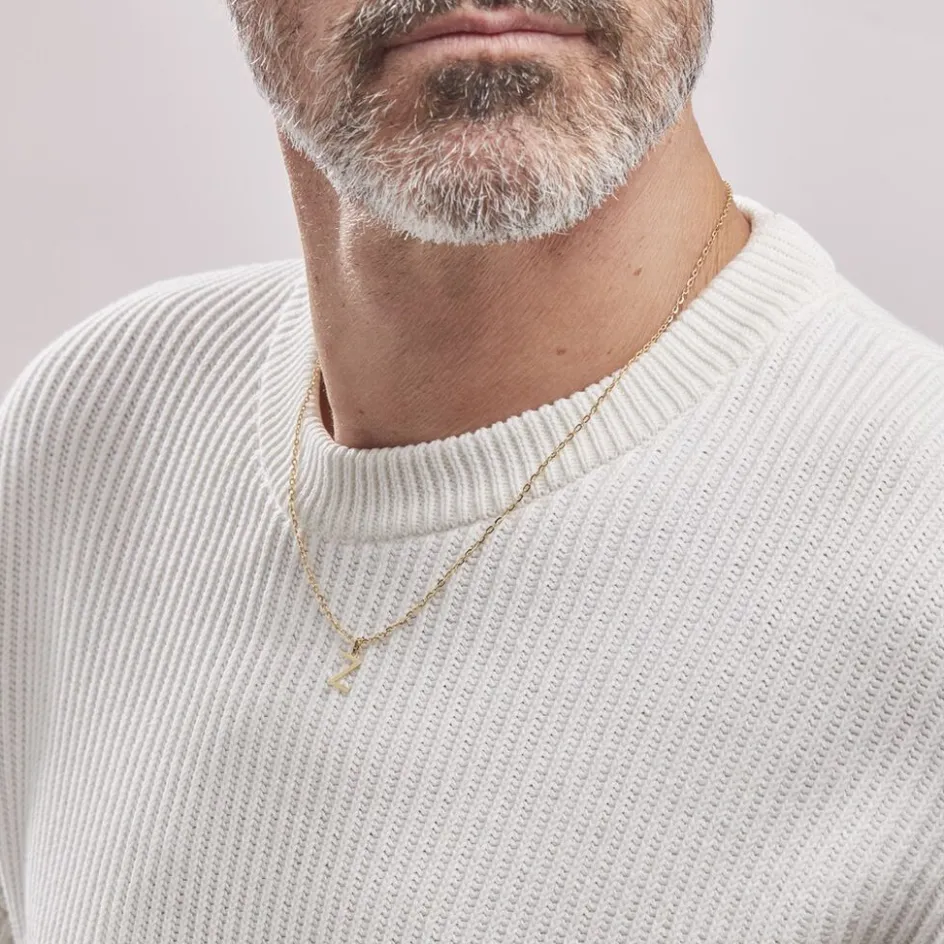 Best Histoire d'Or Pendentif Ionia Lettre or jaune