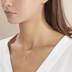 Best Histoire d'Or Pendentif Ionia Lettre or jaune