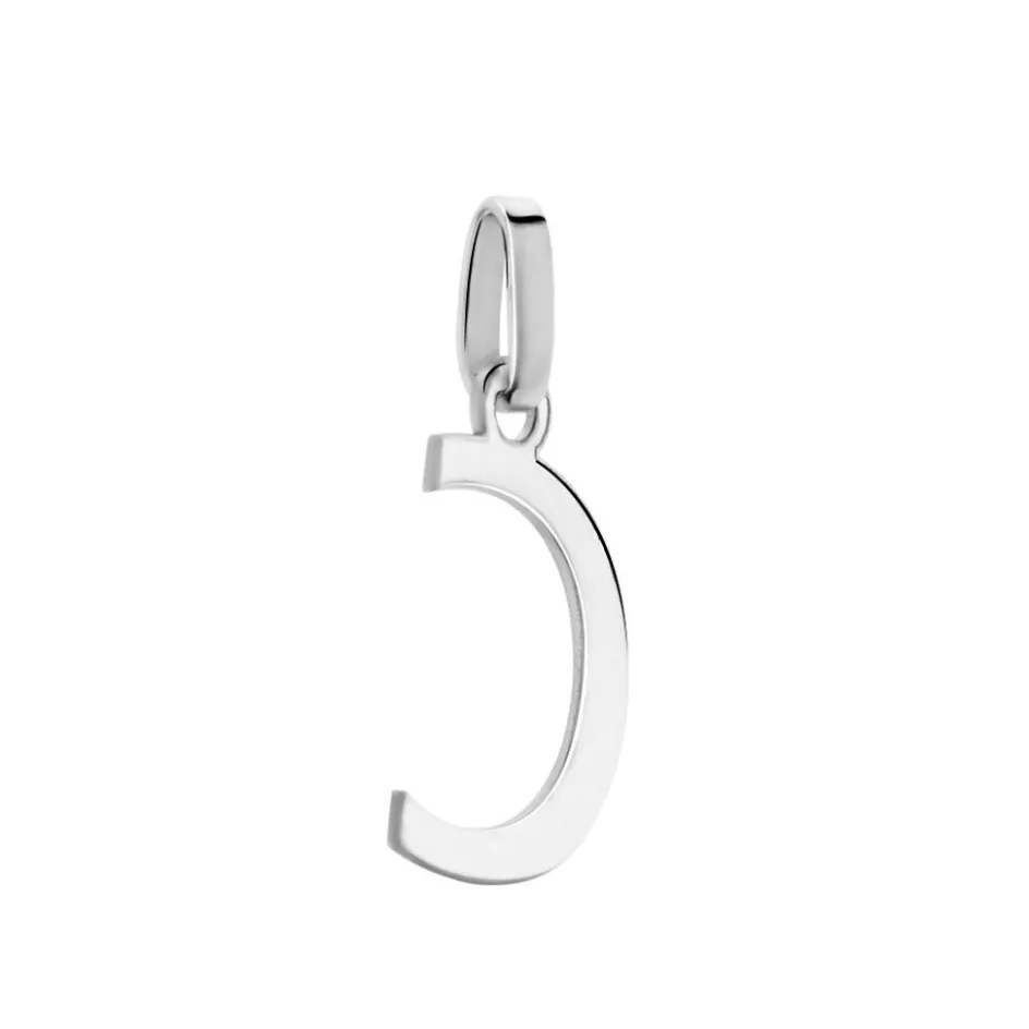 Best Histoire d'Or Pendentif Ionia Lettre or blanc