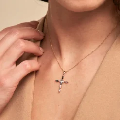 Sale Histoire d'Or Pendentif Iris Or Jaune Topaze Améthyste