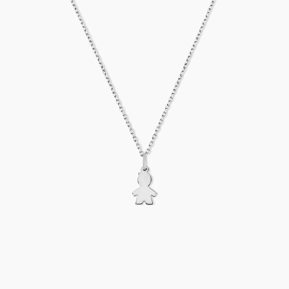 Best Histoire d'Or Pendentif Kids argent blanc