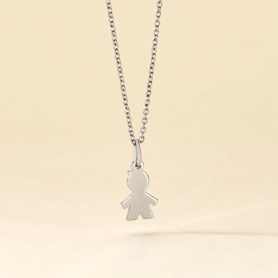 Best Histoire d'Or Pendentif Kids argent blanc