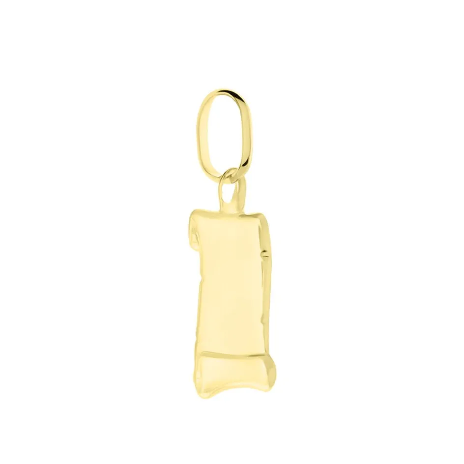Outlet Histoire d'Or Pendentif Lamie Zodiaque Parchemin Or Jaune