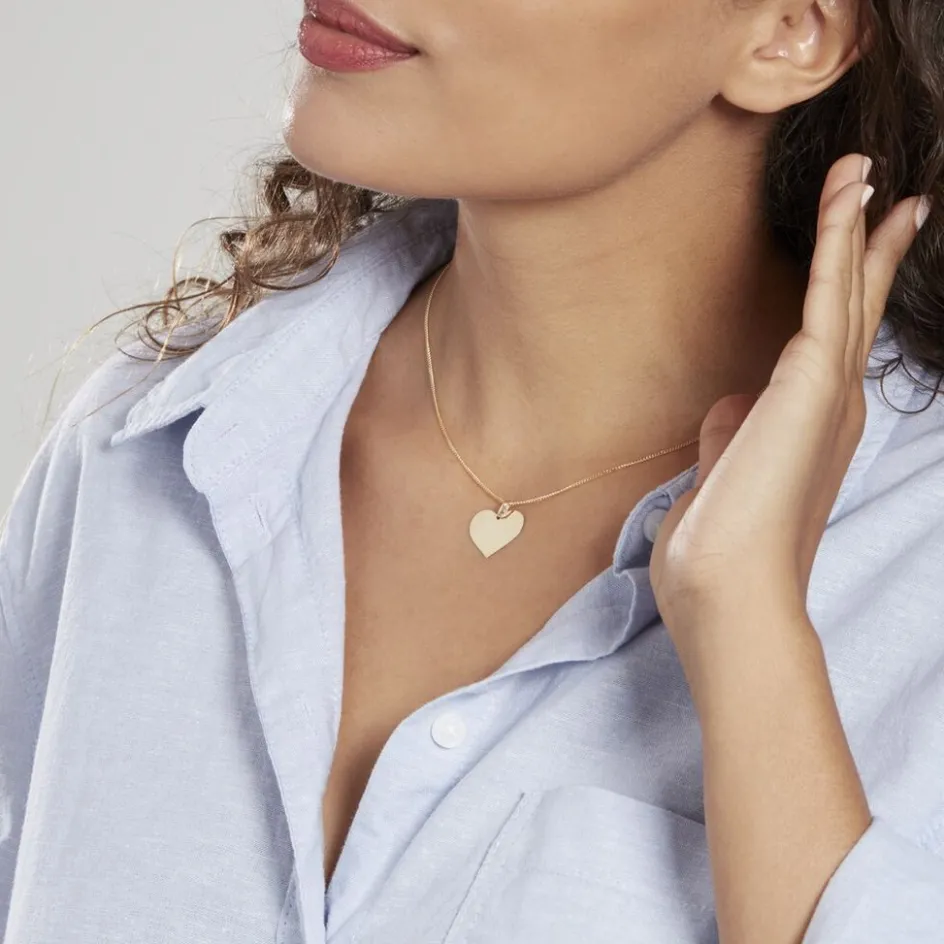 Hot Histoire d'Or Pendentif Lisa or jaune