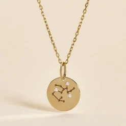 Sale Histoire d'Or Pendentif Or Jaune Astraea Oxyde De Zirconium