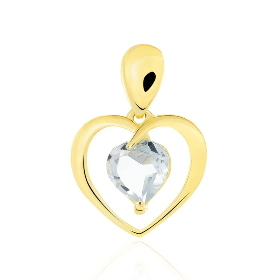 Histoire d'Or Pendentif Or Jaune Gurvan Topaze* Pendentifs|Pendentifs