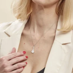 Best Histoire d'Or Pendentif Paoli Argent Blanc