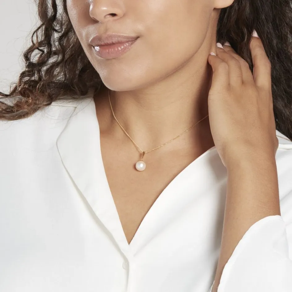 Best Histoire d'Or Pendentif Sibylle Or Jaune Perle De Culture