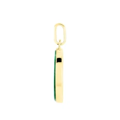 Histoire d'Or Pendentif Ultane Or Jaune Malachite* Pendentifs|Pendentifs
