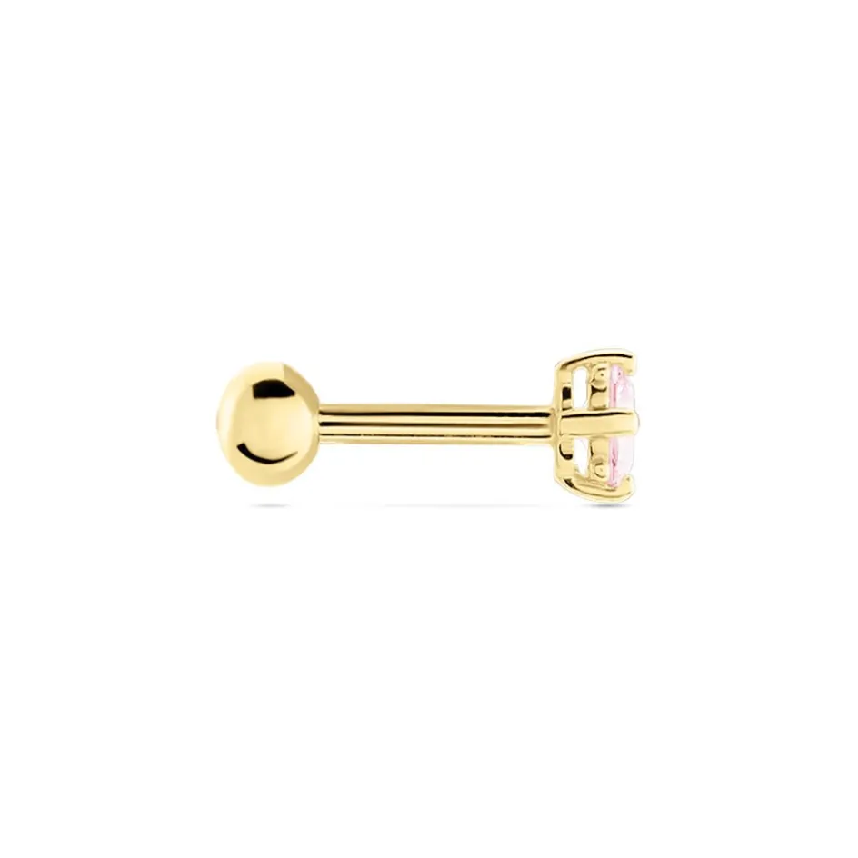 Outlet Histoire d'Or Piercing Joanina Or Jaune Oxyde De Zirconium or jaune oxyde rose
