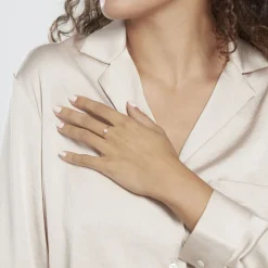 Best Histoire d'Or Solitaire Or Jaune Philys Oxyde De Zirconium