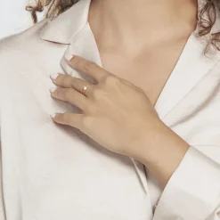 Best Histoire d'Or Solitaire Or Jaune Philys Oxyde De Zirconium